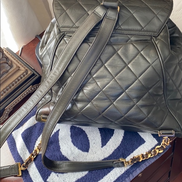 Authentic CHANEL jumbo backpack. - Picture 6 of 6